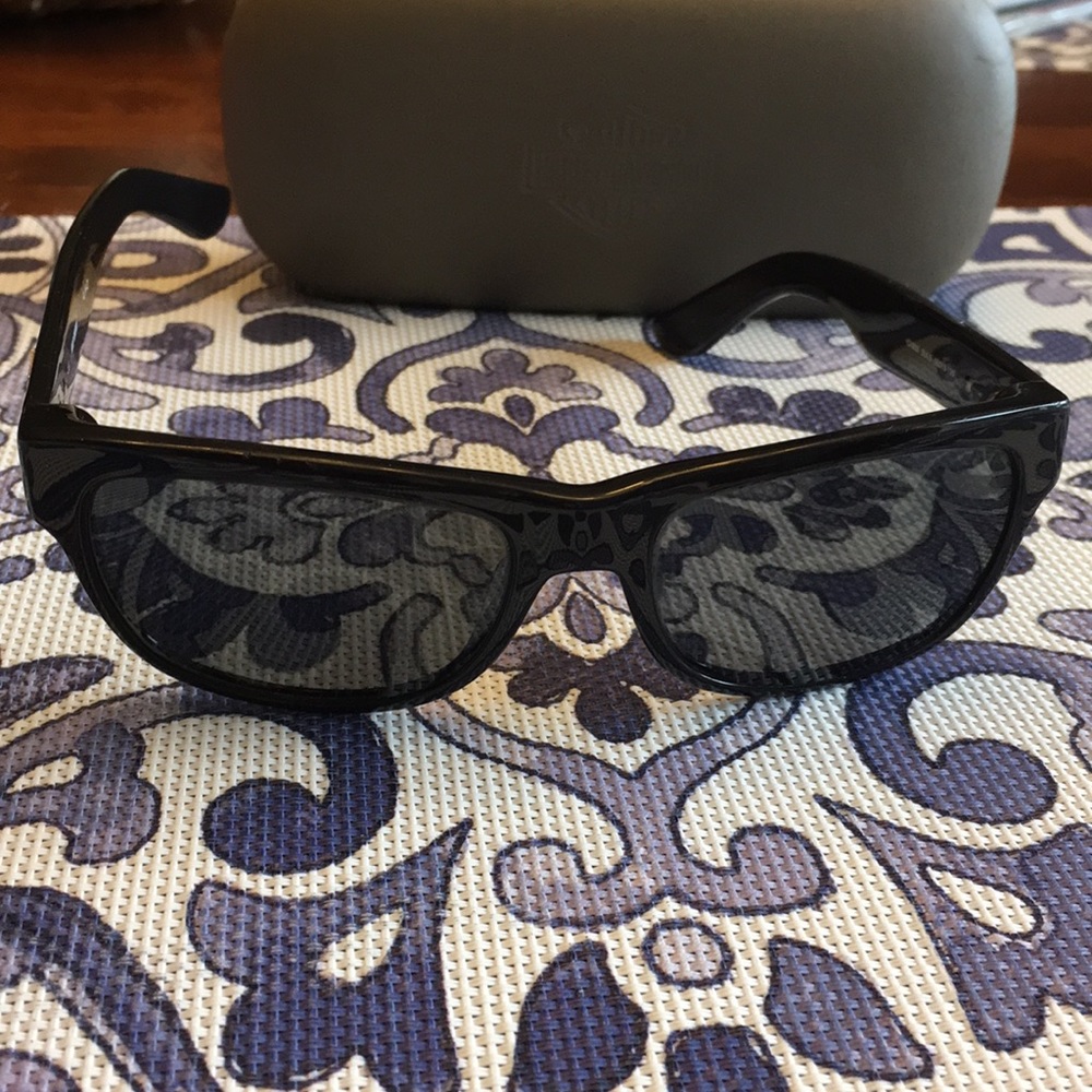 Auth Black Harley Davidson HDX803 Sunnies w case